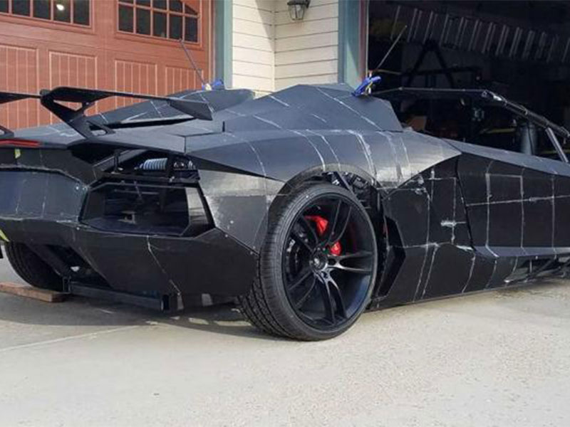 فيديو لا يصدق...  نسخة من لامبورجيني بـ 20 ألف دولار فقط